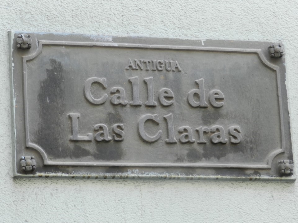 Calle de las Claras -Macgiver