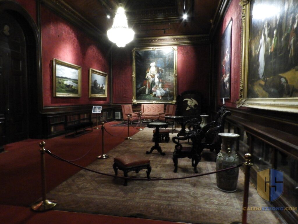 Obras de Monvoisin en Palacio Cousiño