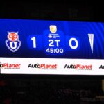 Universidad de Chile (1) – Universidad Católica (0)