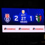 Universidad de Chile (2) – Palestino (1)
