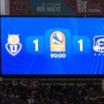 Universidad de Chile (1) – Everton (1). Copa Chile